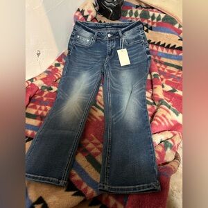 NWT Flamingals Crop Pants sz M